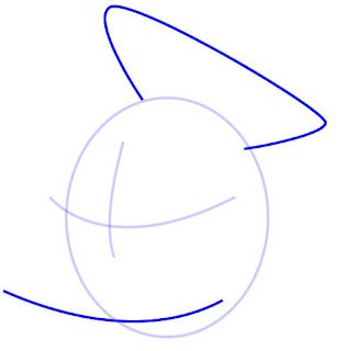 how-to-draw-donald-duck-face-from-mickey-mouse-clubhouse-step-2-5455727