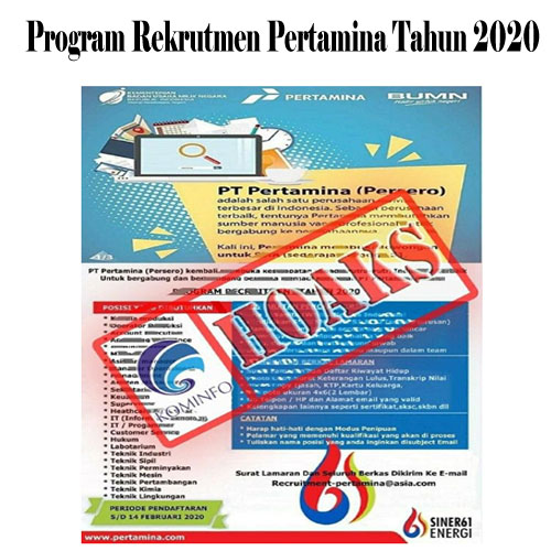 Lowongan Kerja Pertamina