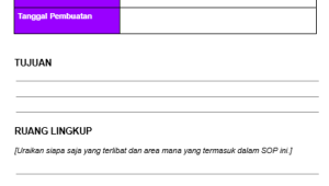 Lowongan Kerja Spesialis SOP